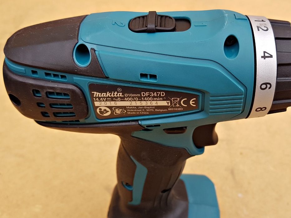 Makita DF347D +2 x AKU Wkrętarka 18 V 2 biegowa + walizka