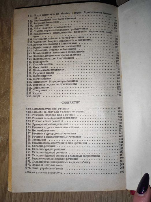 Г.О.Козачук "Українська мова для абітурієнтів" 1993 р.в.