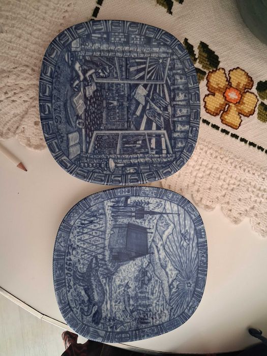 Pratos descorativos variados