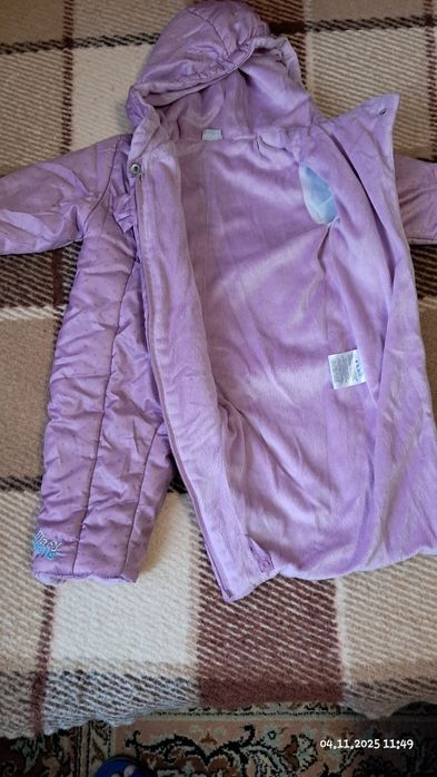 Зимовий комбінезон для дівчинки