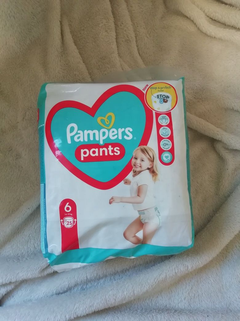 Подгузники трусики детские Pampers pants р. 6 (15+ кг) 25 шт. Польша