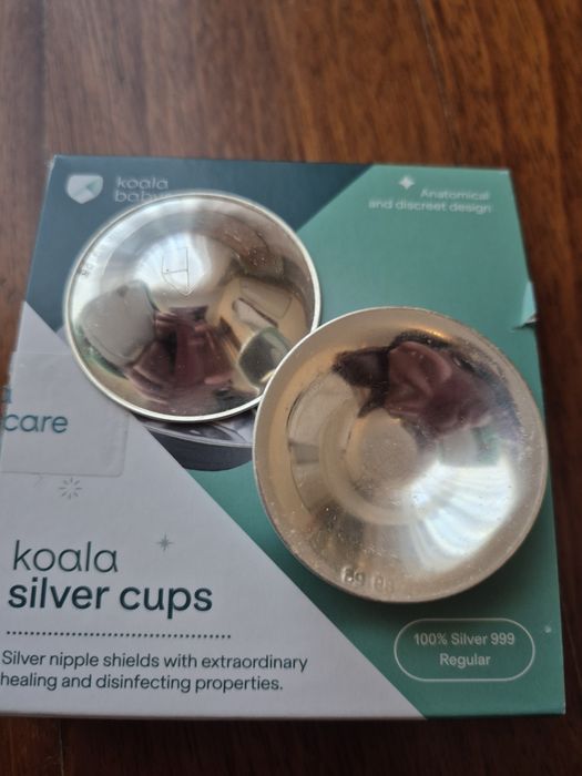 Mamilos de prata para amamentação Koala Care