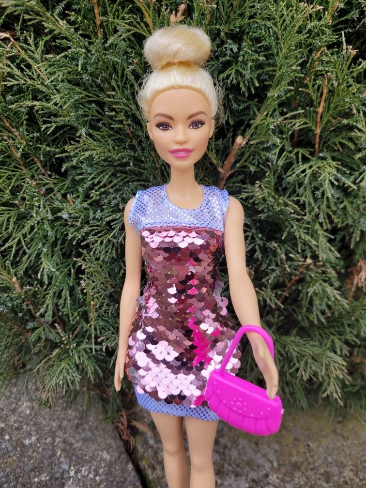 5x sukienka dla barbie, zestaw sukienek mini dla lalki barbie z torebk
