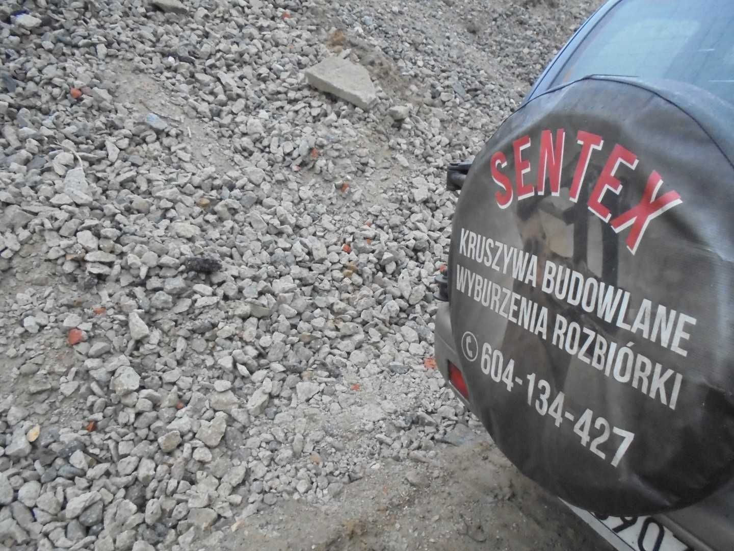 Gruz Tłóczeń z dostawą przekrusz gruzu gruz kruszony budowlany kliniec