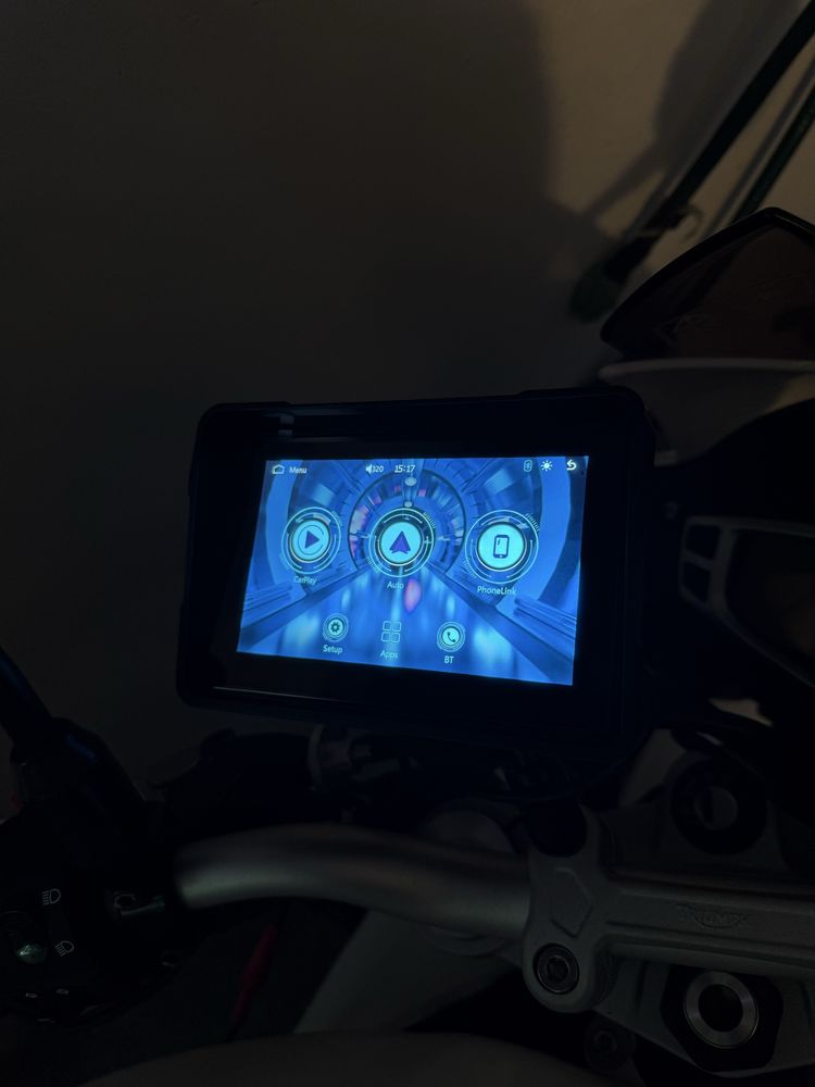 Ekran do motocykla/ nawigacja motocykl Carplay Android Auto