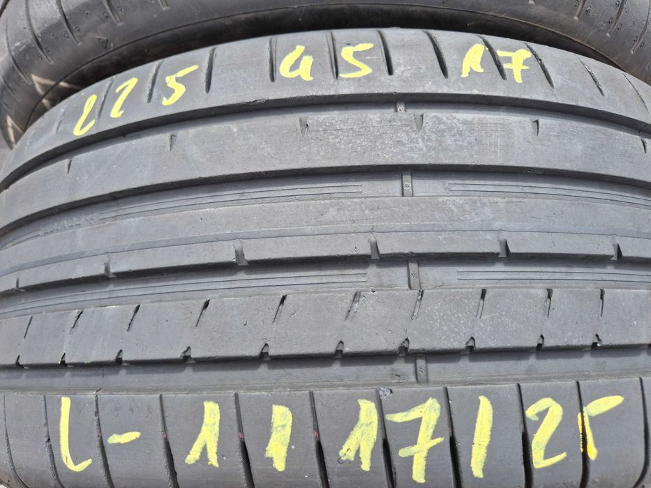 225/45r17 91Y (L1117/25)08 2szt 6,5mm 23r Sp Sport Maxx RT2 DUNLOP