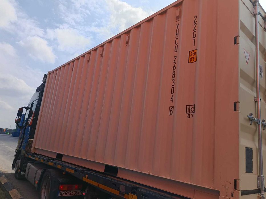 Kontener morski, magazynowy 6 m, 20 ft DV ONE WAY