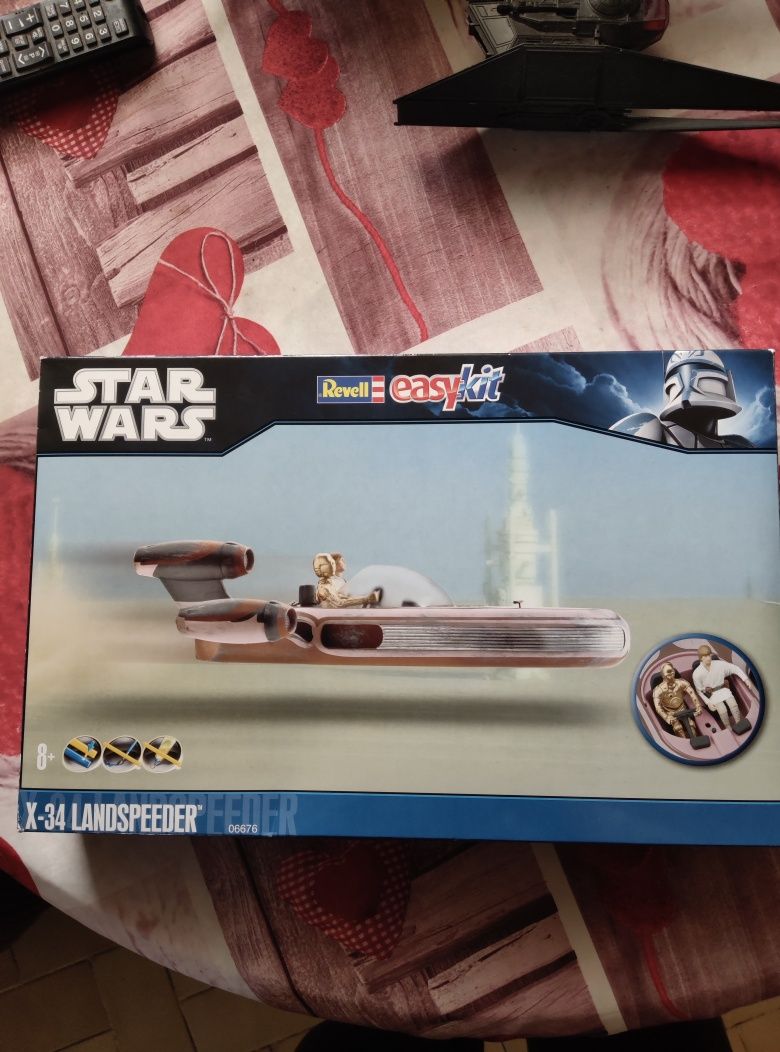 Landspeeder  star Wars Revell easy kit novo grande modelo