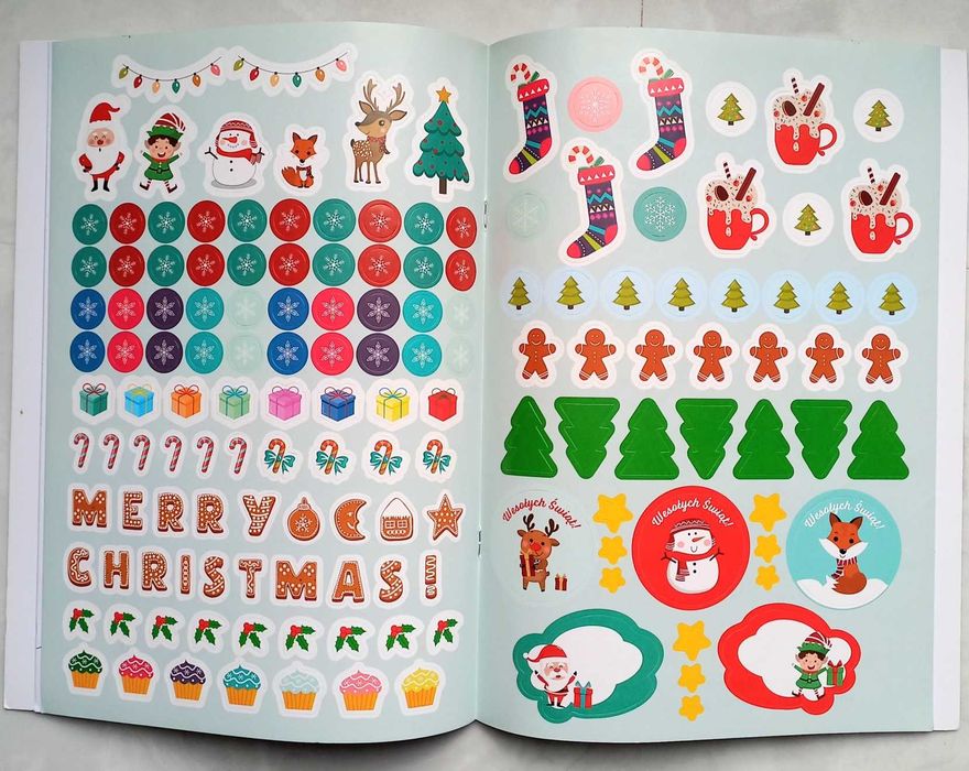 Ksìążka dla dzieci od 3 roku. Magiczne Święta.