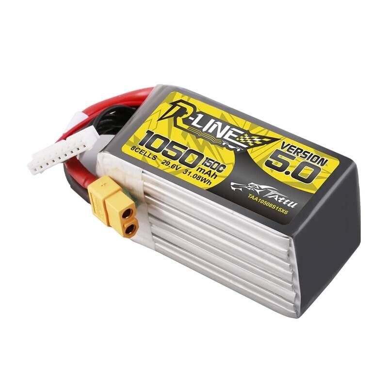 Akumulator Tattu R-Line 5.0 1050Mah 8S 150C Xt60 Do Fpv 3-5"