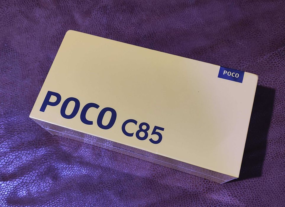 Смартфон Xiaomi Poco C85 NFC (6/128, 8/256 Гб, Global + блок живлення)