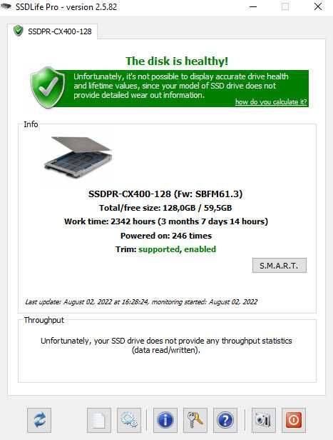 SSD GoodRam CX400 - 128Gb - Жесткий диск (HDD) - 2.5" - как Новый !