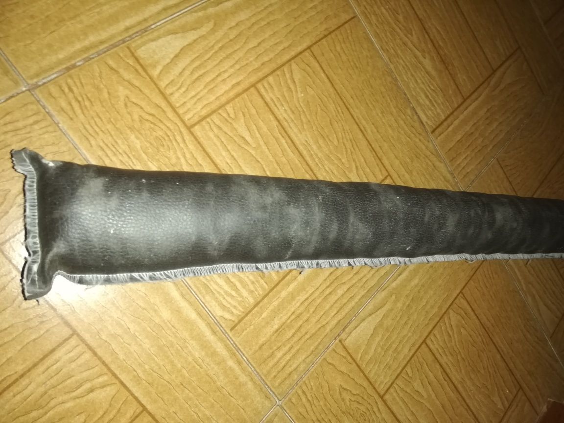 Rolo/Chouriço  Pele e interior pano /tapa frio debaixo das portas