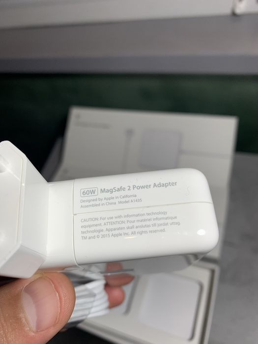 NEW Блок живлення Apple Magsafe 2 60w для Макбука А1435