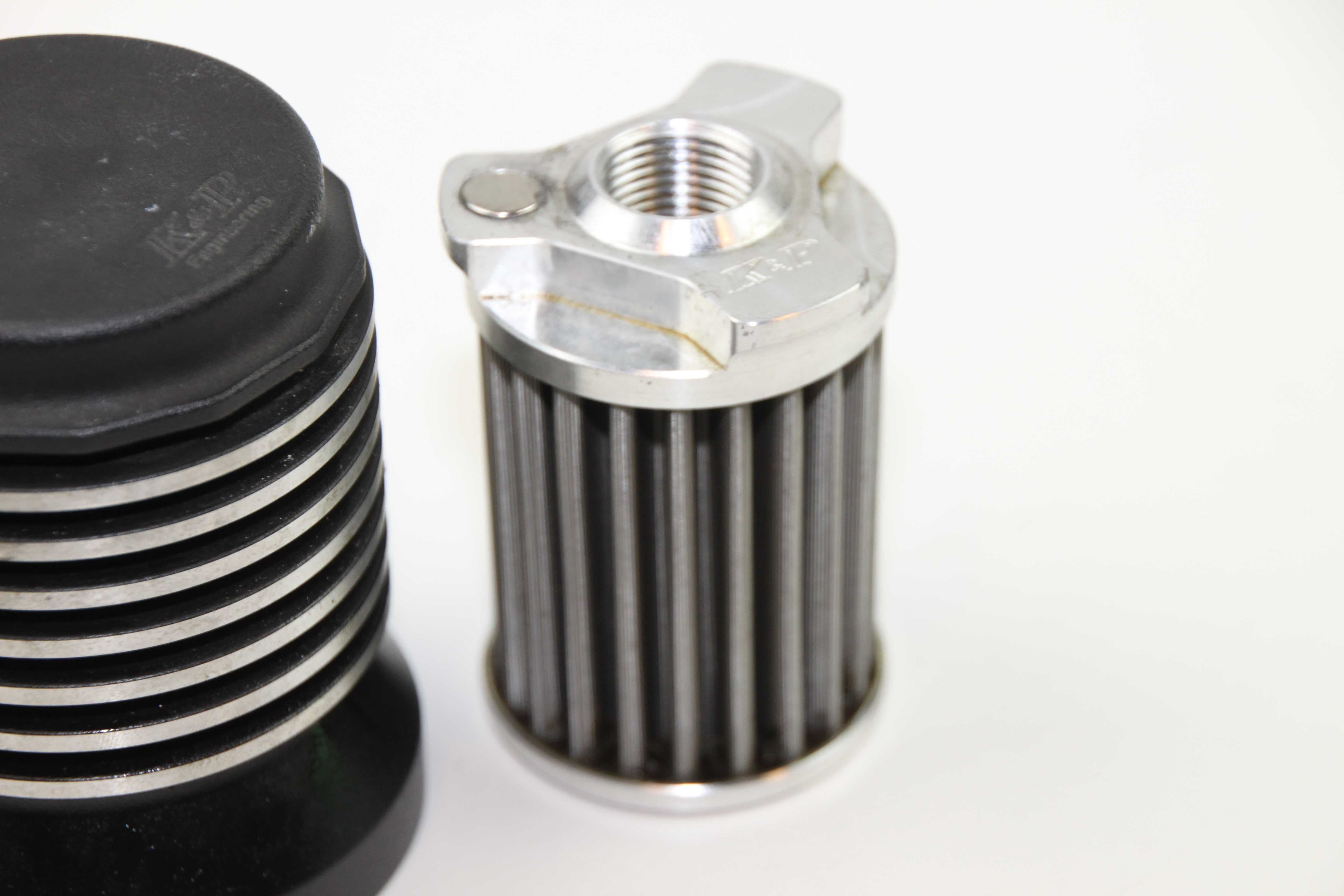 Harley filtr oleju wielokrotnego użytku K&P Engineering Twin Cam