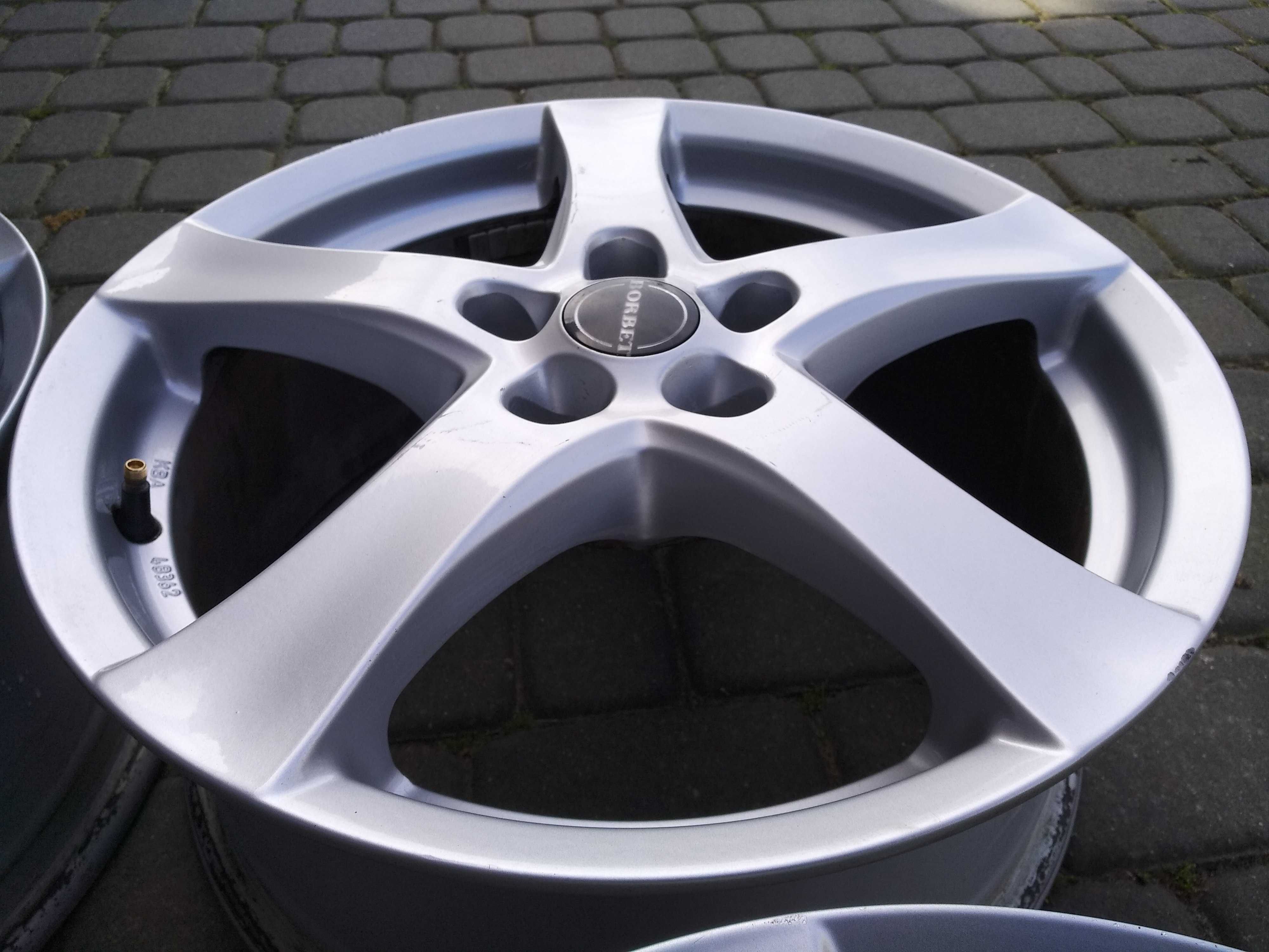 Alufelgi 17" Borbet 5x114 ET50 Toyota Hyundai Kia i inne