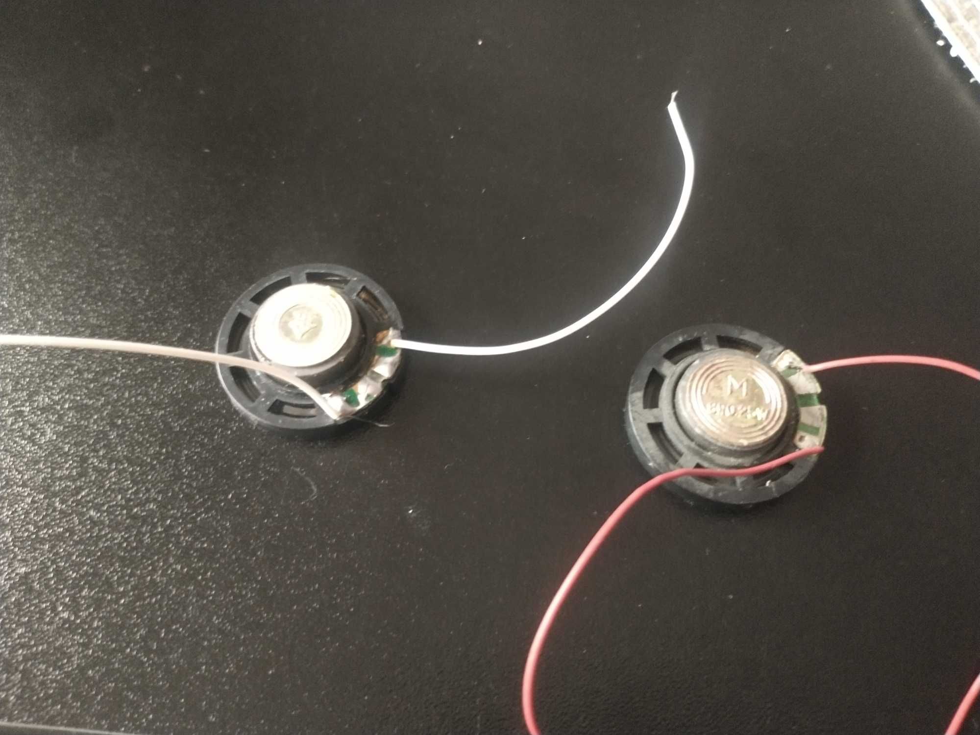 mini głośniczki 29mm  2szt