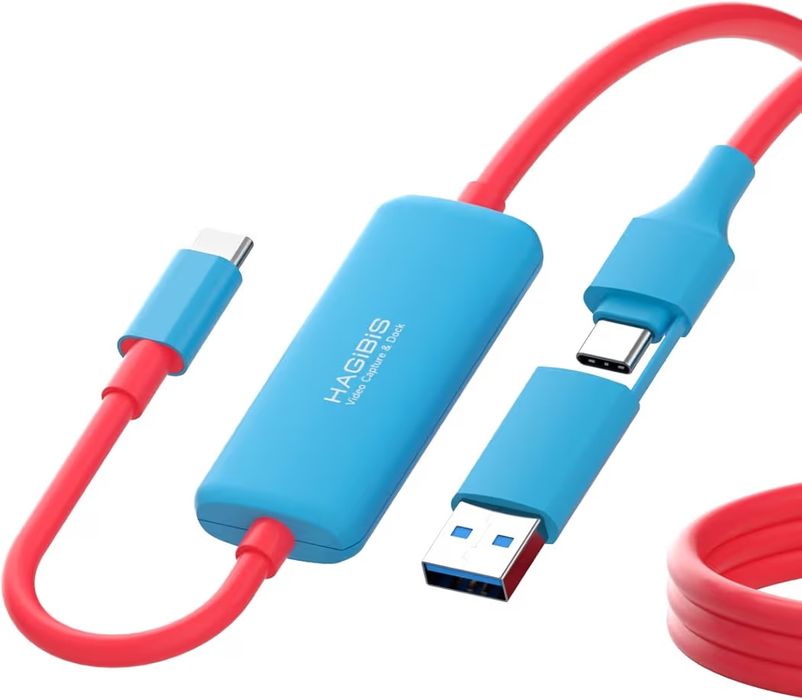 Карта захвата hagibis usb 3.0 type-c DP Switch Steam Deck Dock Док