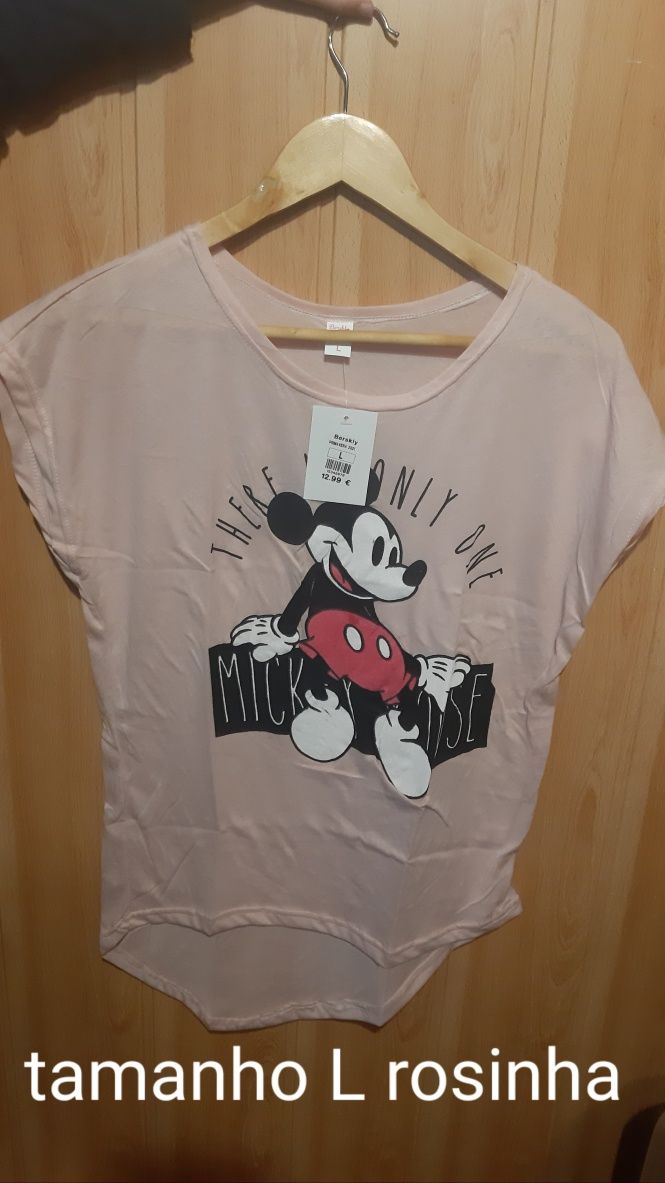 T-shirts Disney mulher