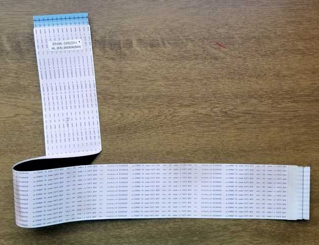 Taśma LVDS BN96.39820H z TV Samsung UE65TU7102K