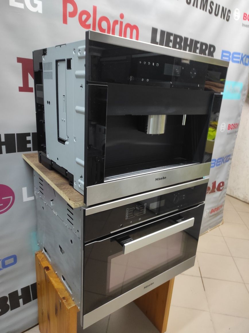 Комплект Духовка 2в1H 6200BM Кофеварка Мiele 6seria.CVA 6401 .
