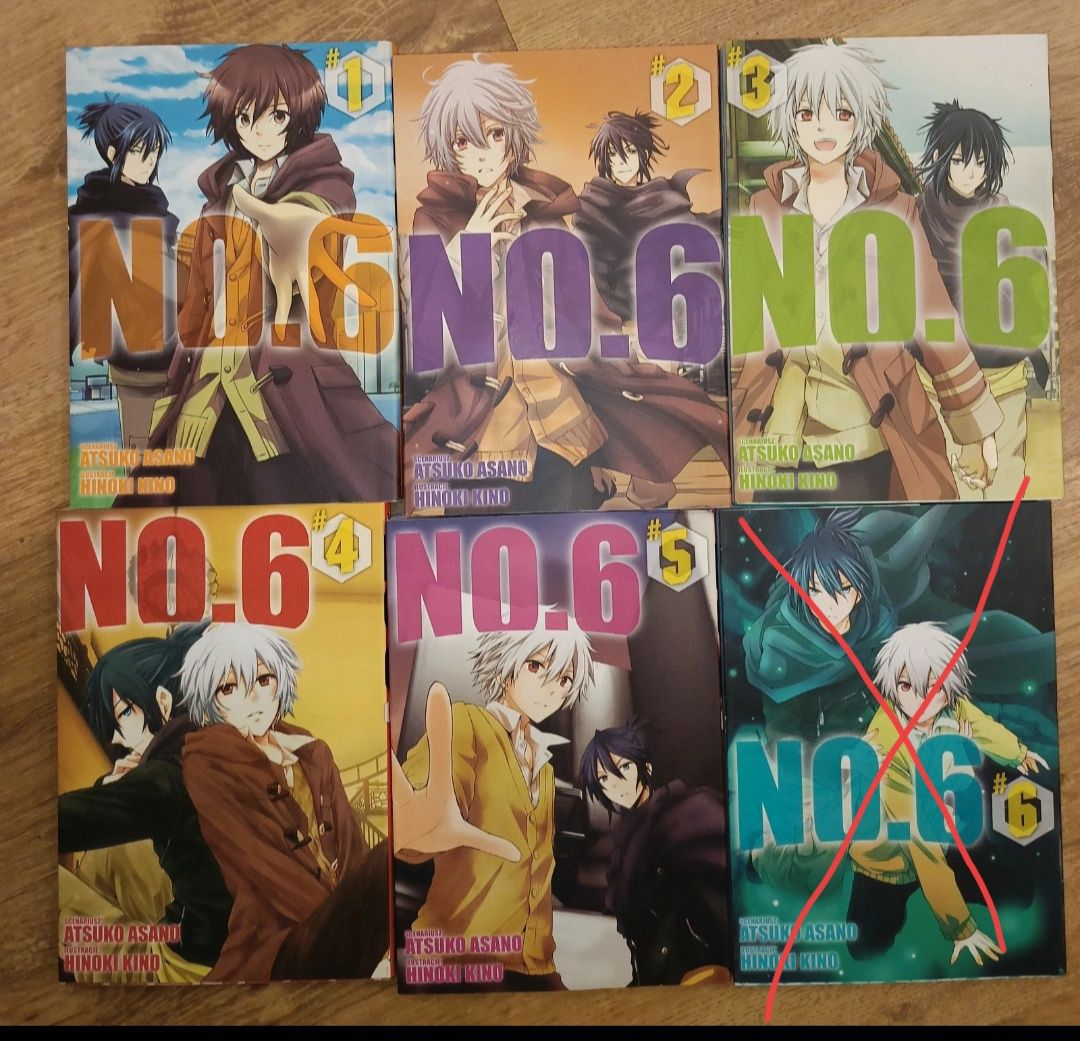 Manga No.6 tomy 1-5