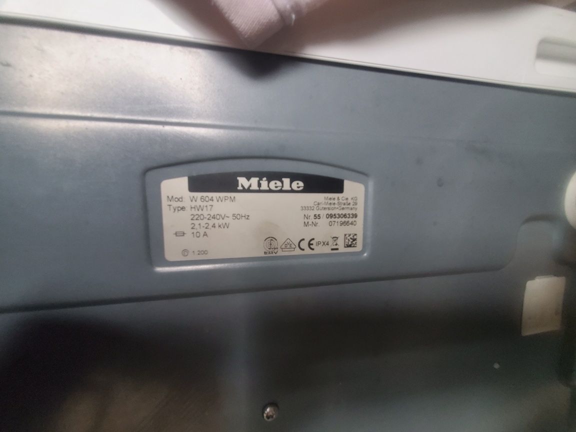 Miele W604 пральна машина