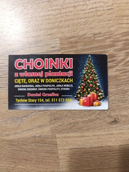 Choinki cięte i w doniczkach Jodła kaukaska świerk srebrny