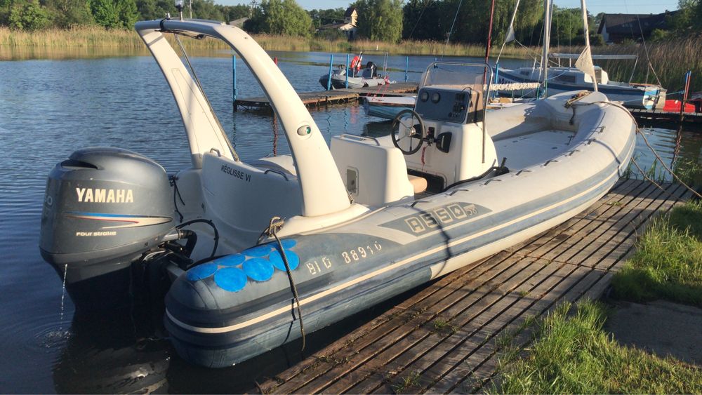 Rib ponton Asso 58 + Yamaha 150 km 4takt