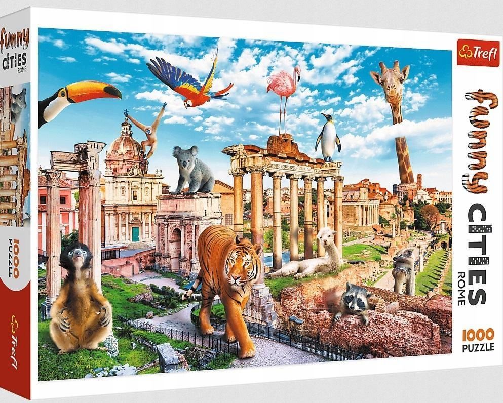 Puzzle 1000 Dziki Rzym Trefl, Trefl