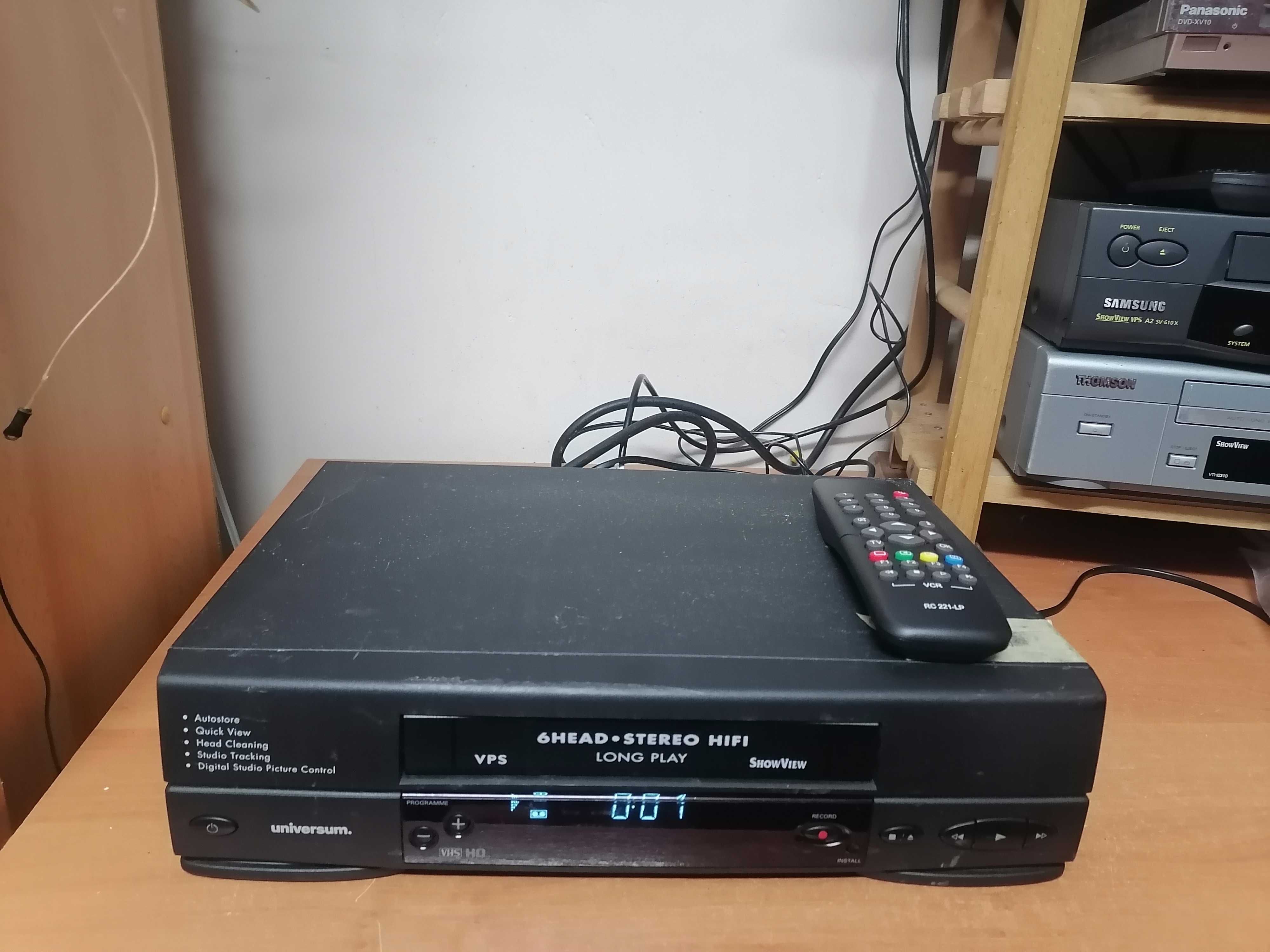 Magnetowid VHS Uniwersum VR 798 hifi stereo pilot