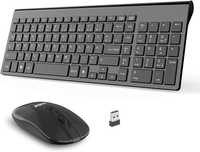 Zestaw klawiatura mysz LeadsaiL USB 2,4 GHz QWERTZ