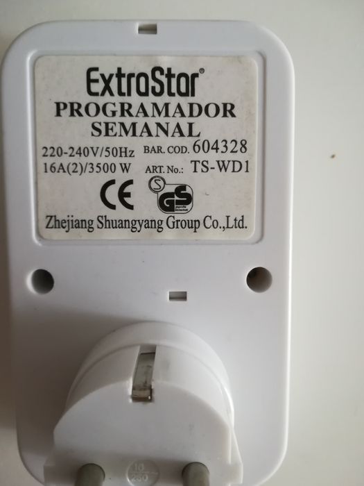 Tomadas com Relógio