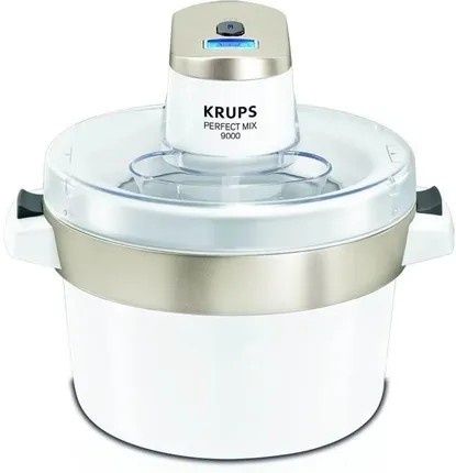 Krups Perfect Mix 9000 Kompresor ro robienia lodów 1,6 L Biały