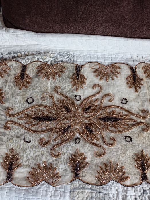 Nowe Zestaw bieżnik, serwetki ręcznie robione