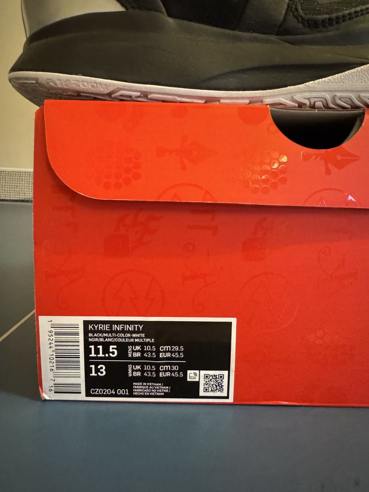 Buty Nike Kyrie 8 Infinity Fire and Ice rozmiar US11.5/EU45.5