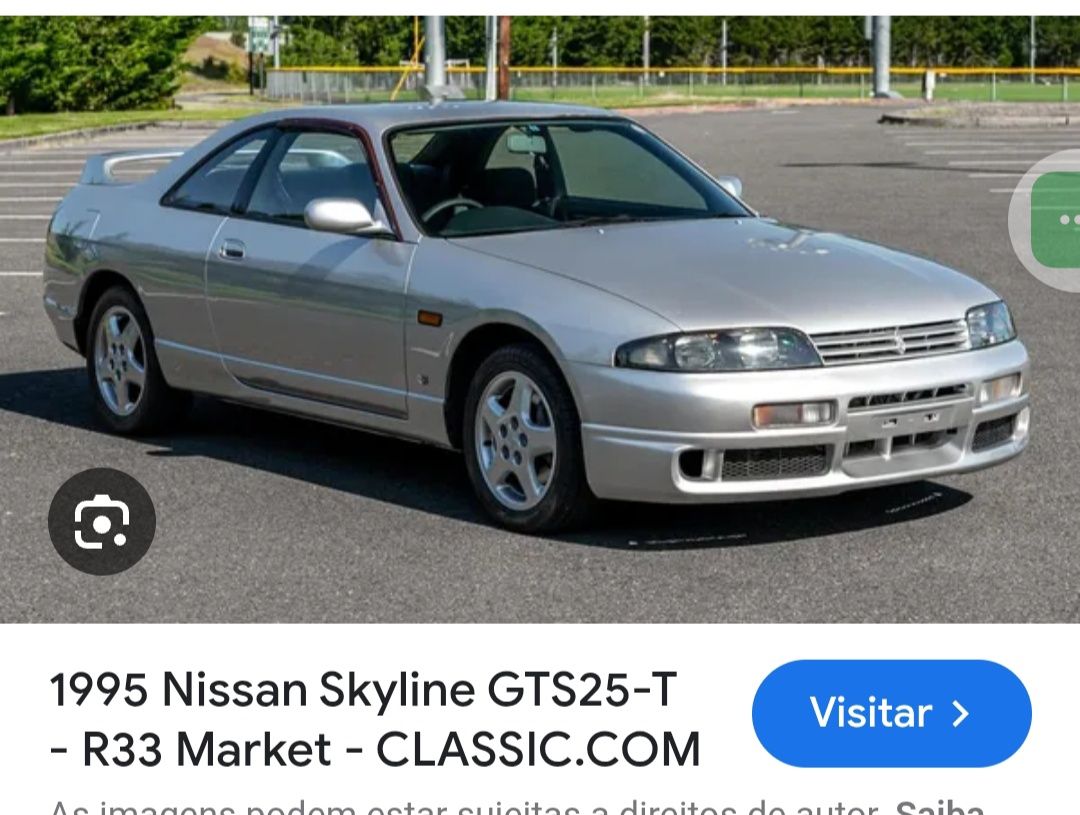 Parachoques Nissan skyline R33 GTST 1995