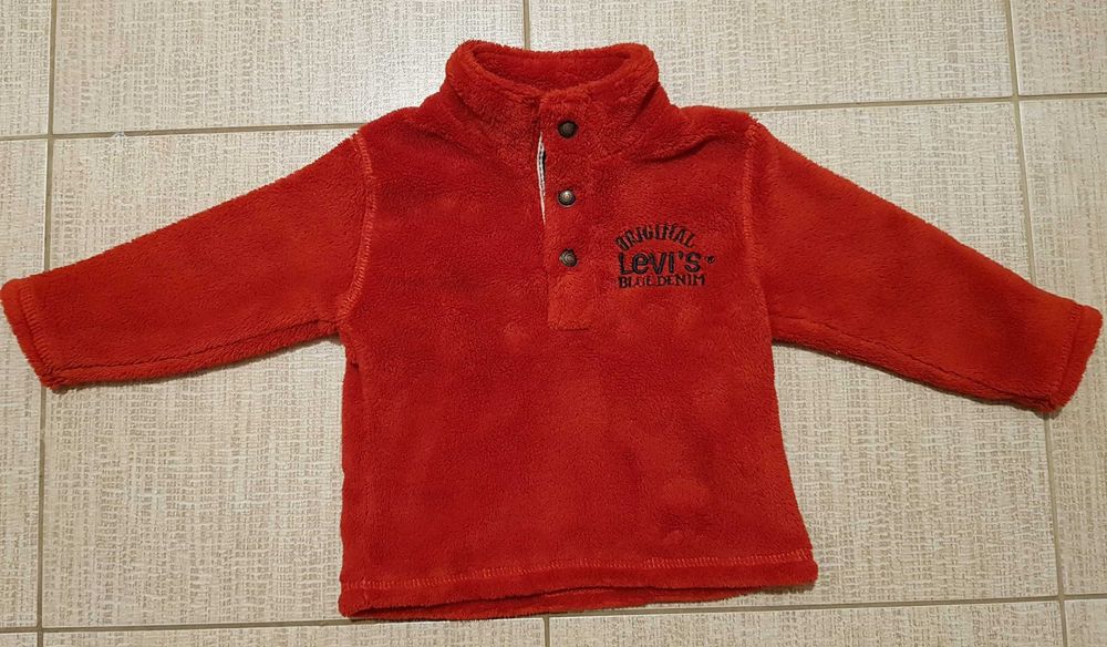 ciepła oryginalna bluza Levi's 80-86