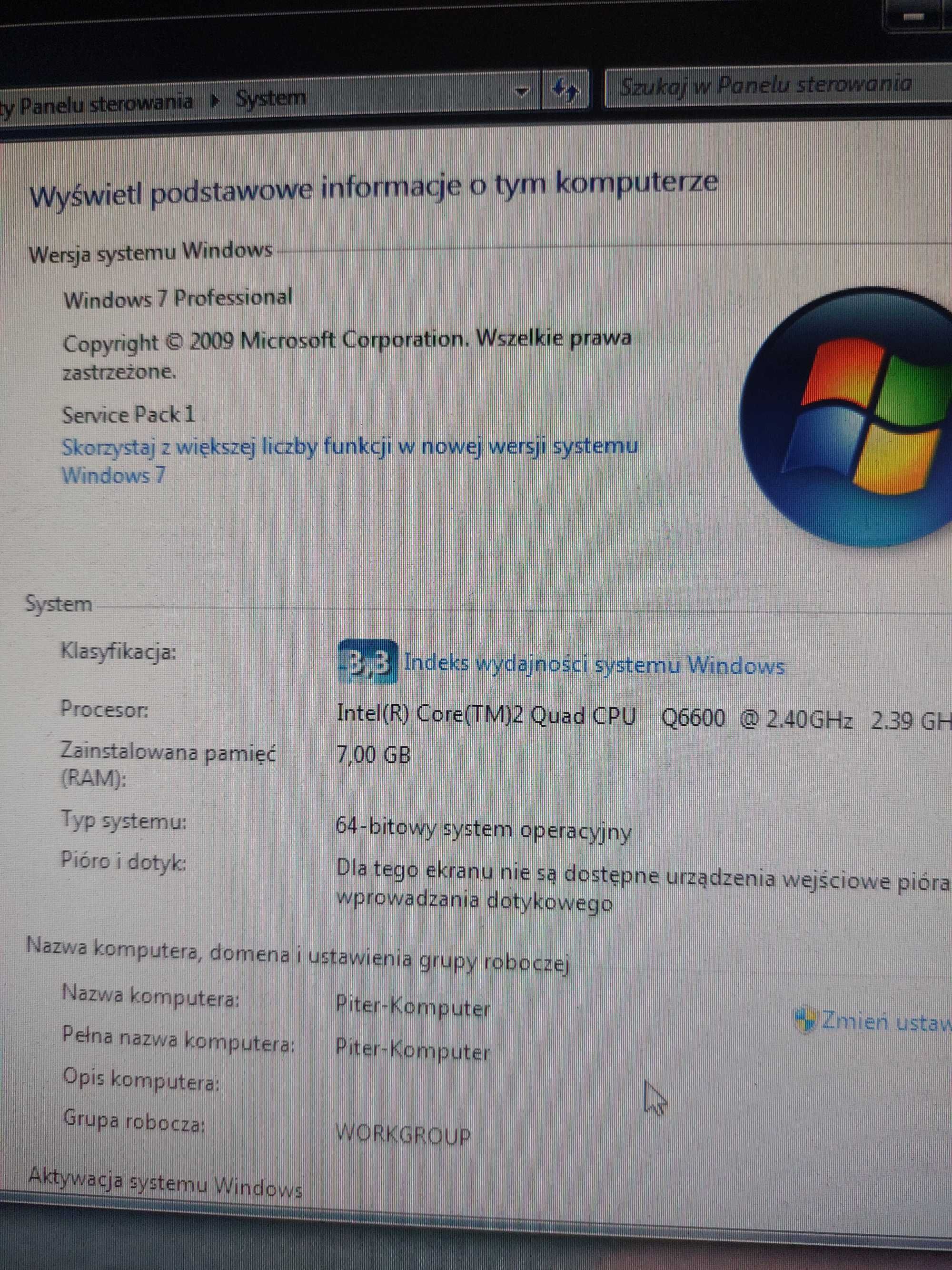 Sprzedam komputer