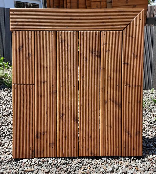 Deska tarasowa modrzew syberyjski AB ryflowana 27x145mm 4mb