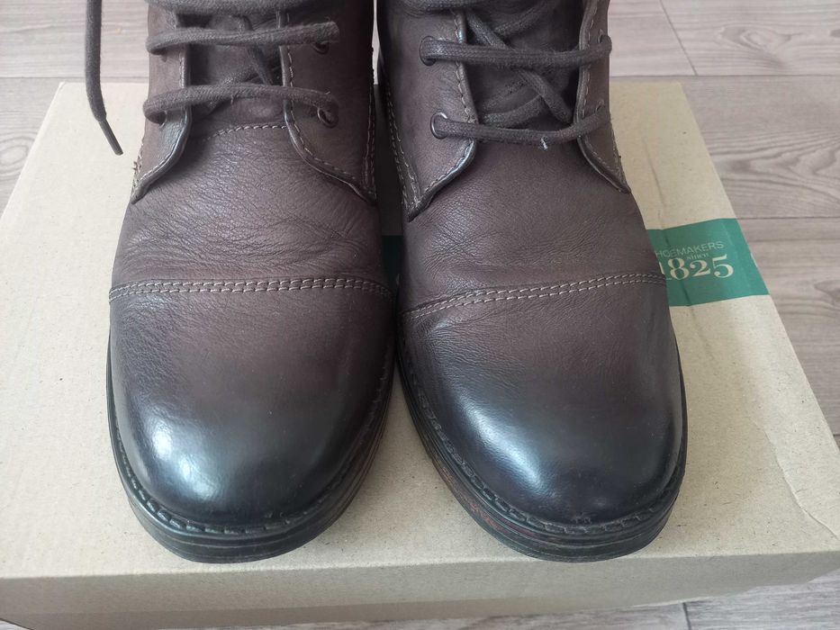 Шкіряні чоловічі черевики CLARKS 41 р