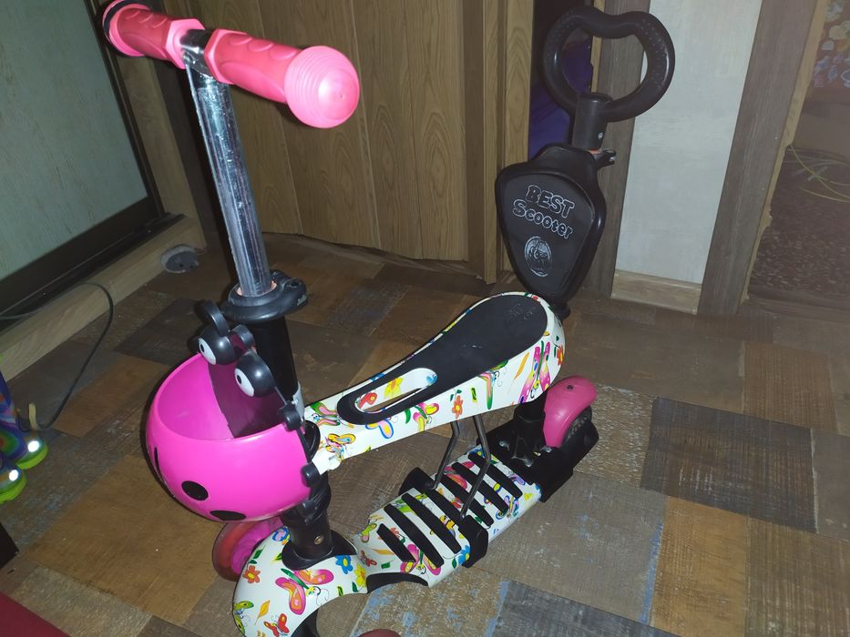 Самокат для малят best scooter 2 in 1