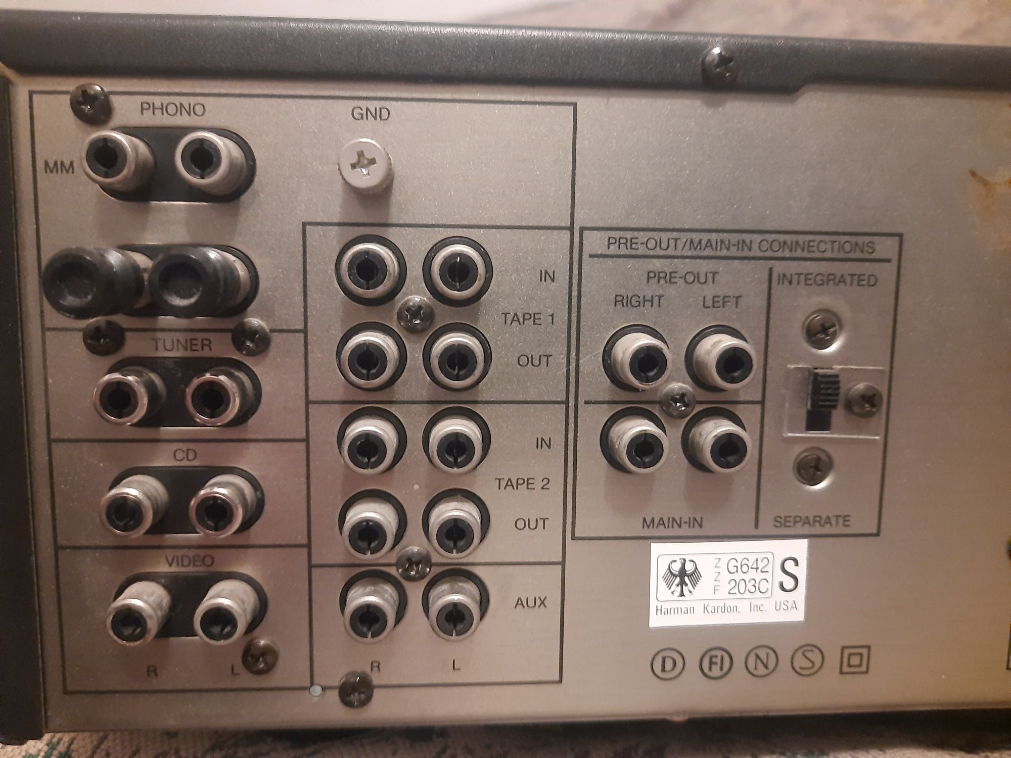 Підсилювач Harman kardon HR6650R