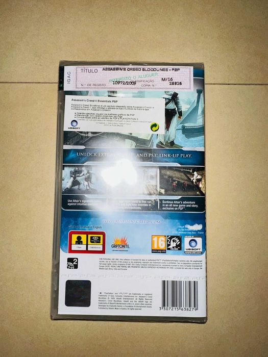 Assasin´s Creed - Bloodlines - PSP - Novo e Selado
