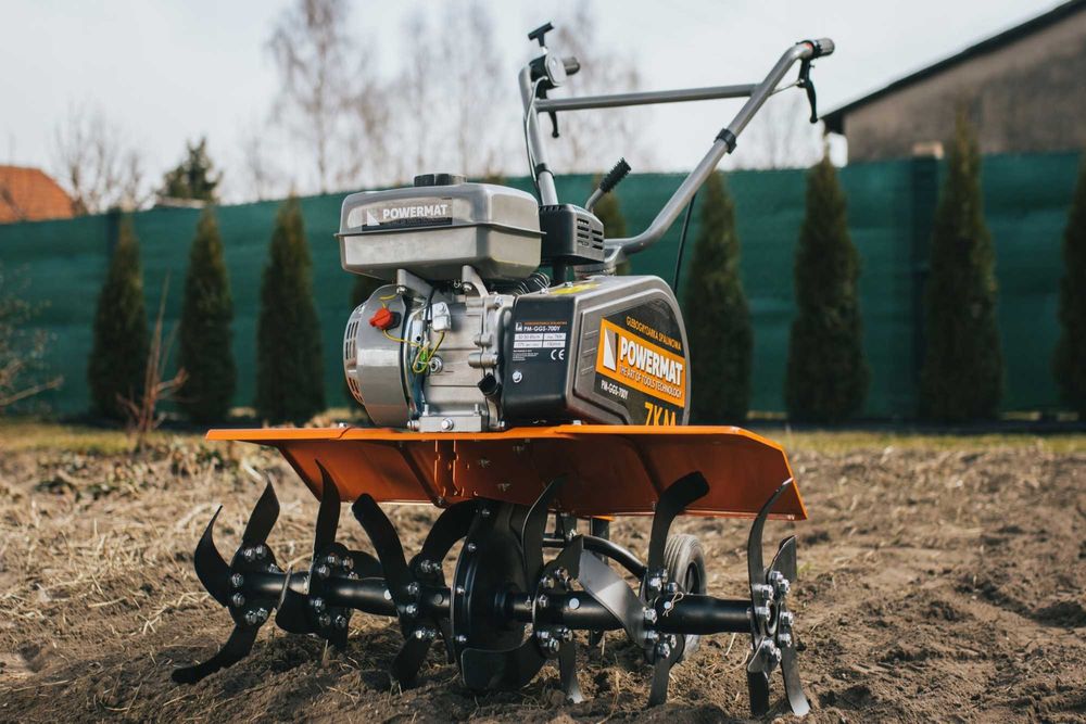 GLEBOGRYZARKA spalinowa 7KM modułowe ostrza 850MM