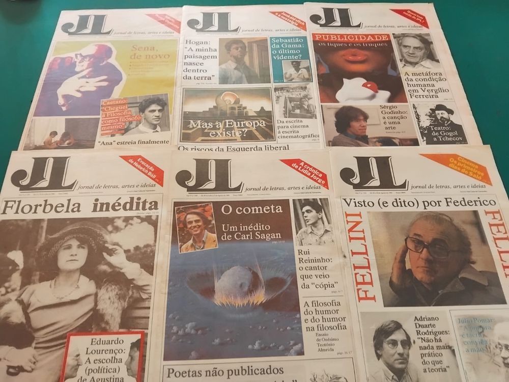 JL - Jornal de Letras, Artes e Ideias 1985
