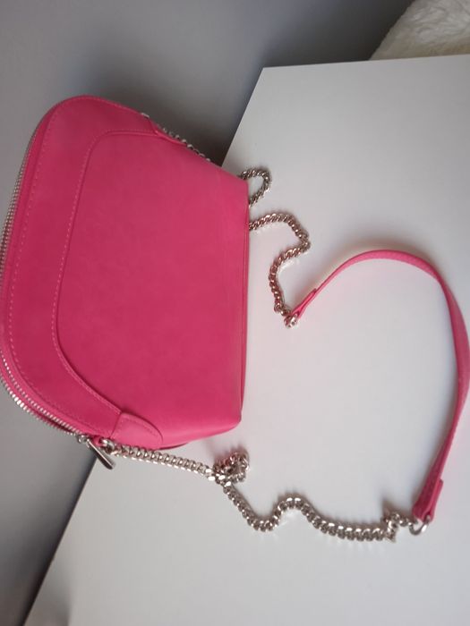 Torebka damska na ramię fuksja