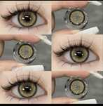 soczewki kolorowe -1,75 Diamond Sugar Brown