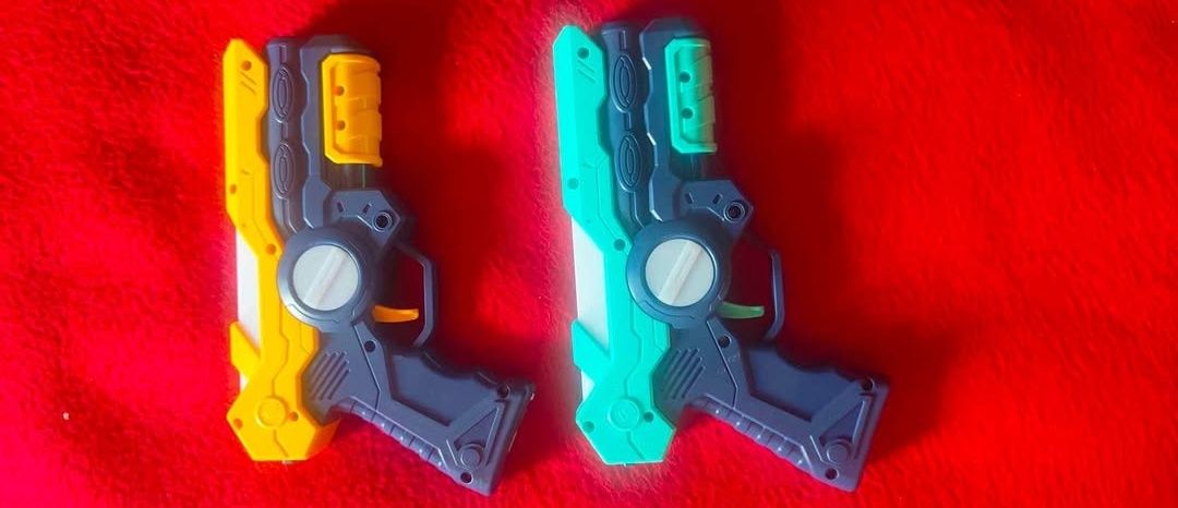 Conjunto de duelo de Pistolas Laser Tag