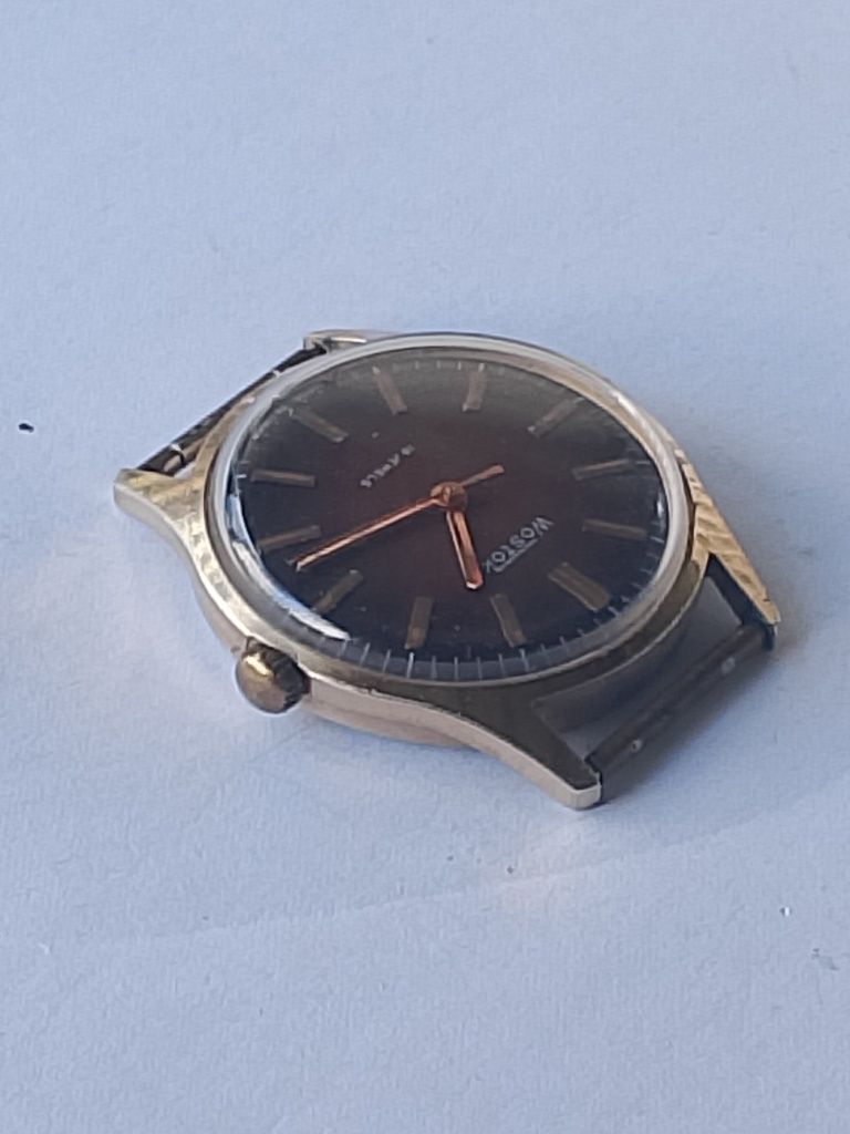 Zegarek męski Wostok 18 jewels zlocony